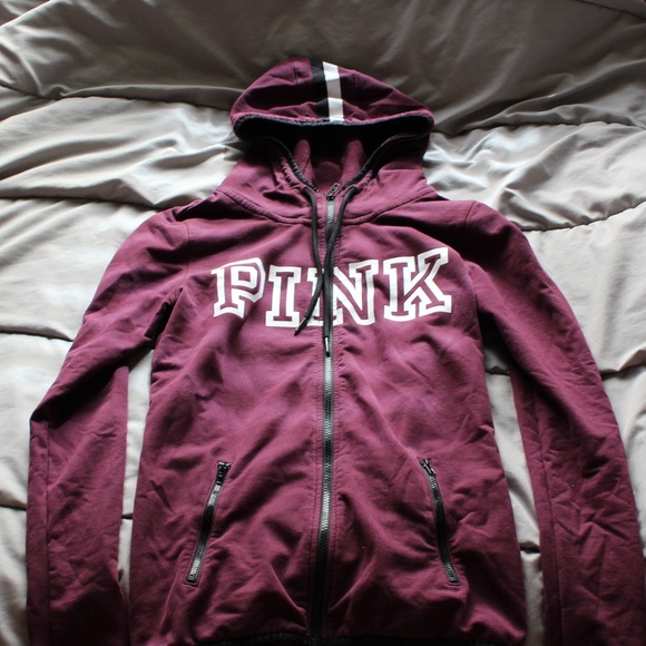PINK Victoria's Secret Tops - PINK zip up hoodie